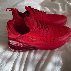 Red Nike size 8.5 like new
